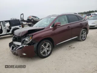 2015 Lexus RX 350 with VIN 2T2ZK1BA7FC179497, listed as a Copart auction lot 45493355 with 45,168 mi miles and Salvage Title. Bid and sale history available at carsss.com. Image 1.