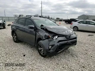 2018 Toyota RAV4 XLE with VIN 2T3WFREV6JW515146, listed as a Copart auction lot 43525825 with 73,257 mi miles and Salvage Title. Bid and sale history available at carsss.com. Image 11.