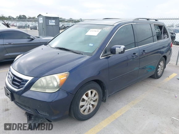 2008 Honda Odyssey EX with VIN 5FNRL384X8B027565, listed as a IAAI auction lot 41529839 with 224,332 mi miles and . Bid and sale history available at DreamBid. Image 2.