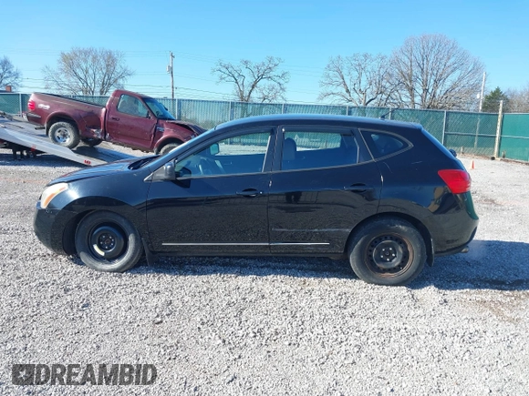 2009 Nissan Rogue S with VIN JN8AS58V09W439399, listed as a IAAI auction lot 41805423 with 217,487 mi miles. Bid and sale history available at carsss.com. Image 14.