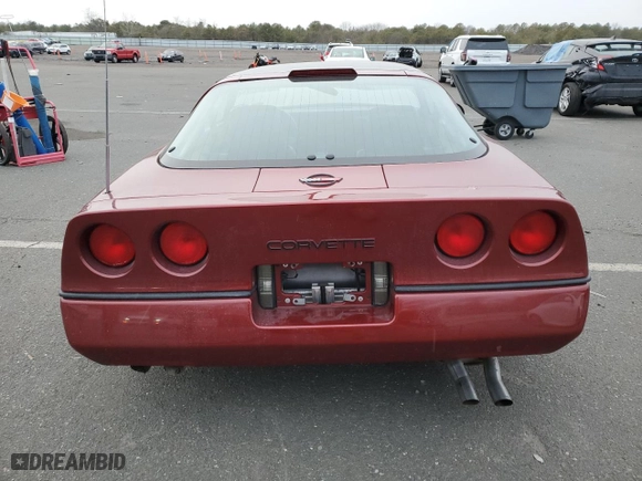 1988 Chevrolet Corvette with VIN 1G1YY2189J5122249, listed as a Copart auction lot 89153215 with 0 mi miles and Salvage Title. Bid and sale history available at carsss.com. Image 6.
