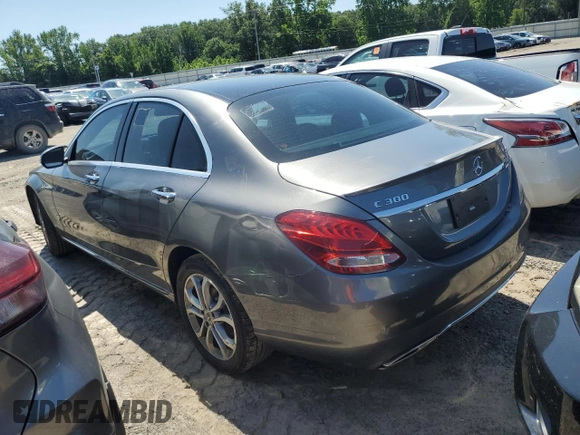 2018 Mercedes-Benz C 300 z VIN WDDWF4KB6JR414224, wystawiony jako Copart lot #58027605 z przebiegiem 62 634 mil mil oraz Czysty tytuł • Clean title. Historia ofert i sprzedaży dostępna na DreamBid. Obrazek 2.