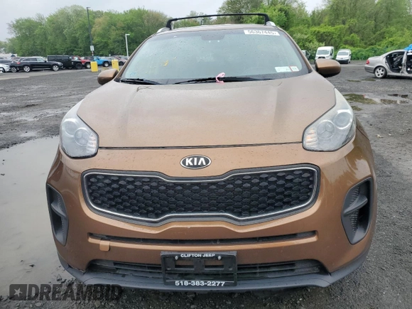 2017 Kia Sportage LX with VIN KNDPM3AC3H7033462, listed as a Copart auction lot 56367445 with 112,419 mi miles and Clean Title. Bid and sale history available at DreamBid. Image 5.