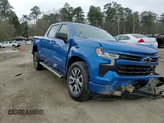 2024 Chevrolet Silverado 1500 RST with VIN 1GCUDEE8XRZ208610, listed as a Copart auction lot 45490585 with 0 mi miles and Salvage Title. Bid and sale history available at carsss.com. Image 11.
