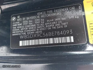 2011 BMW M3 with VIN WBSDX9C56BE784093, listed as a IAAI auction lot 41564377 with 1 mi miles. Bid and sale history available at carsss.com. Image 9.