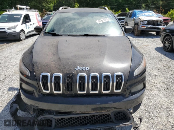 2018 Jeep Cherokee Latitude with VIN 1C4PJLCB6JD534169, listed as a Copart auction lot 57341685 with 235,267 mi miles and Clean title. Bid and sale history available at DreamBid. Image 5.