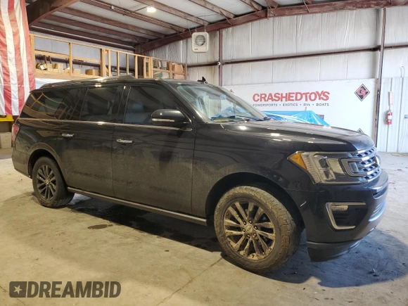 2019 Ford Expedition Max Limited with VIN 1FMJK1KT0KEA58476, listed as a Copart auction lot 45300715 with 137,374 mi miles and Salvage title. Bid and sale history available at DreamBid. Image 4.