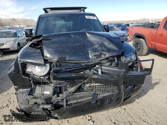 2023 Land Rover Defender X с VIN SALEXEEU6P2135372, выставлен на аукционе Copart как лот 46631195 с пробегом Не указан миль и Списание • Salvage title. История ставок и продаж доступна на DreamBid. Изображение 5.