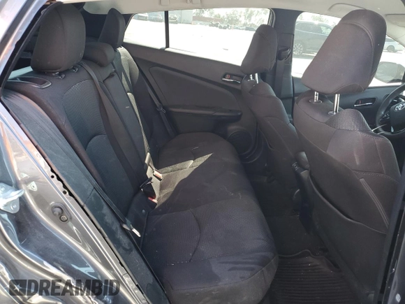 2022 Toyota Prius L Eco with VIN JTDKAMFU5N3165944, listed as a Copart auction lot 49791275 with 80,385 mi miles and Salvage Title. Bid and sale history available at DreamBid. Image 10.