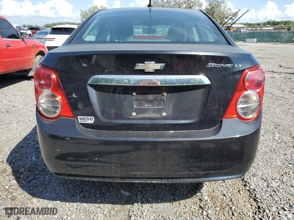 2014 Chevrolet Sonic LT with VIN 1G1JC5SH7E4117773, listed as a Copart auction lot 50171665 with 91,051 mi miles and Clean Title. Bid and sale history available at carsss.com. Image 6.