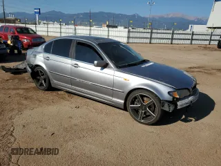 2004 BMW 3 Series 330i with VIN WBAEV534X4KM36171, listed as a Copart auction lot 70062864 with 0 mi miles and Non Repairable. Bid and sale history available at carsss.com. Image 4.