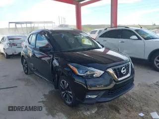 2018 Nissan Kicks S with VIN 3N1CP5CU9JL534870, listed as a IAAI auction lot 41688218 with 52,818 mi miles. Bid and sale history available at carsss.com. Image 1.