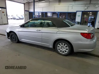 2008 Chrysler Sebring LX with VIN 1C3LC45K78N675207, listed as a Copart auction lot 57565874 with 187,308 mi miles and Clean Title. Bid and sale history available at carsss.com. Image 2.