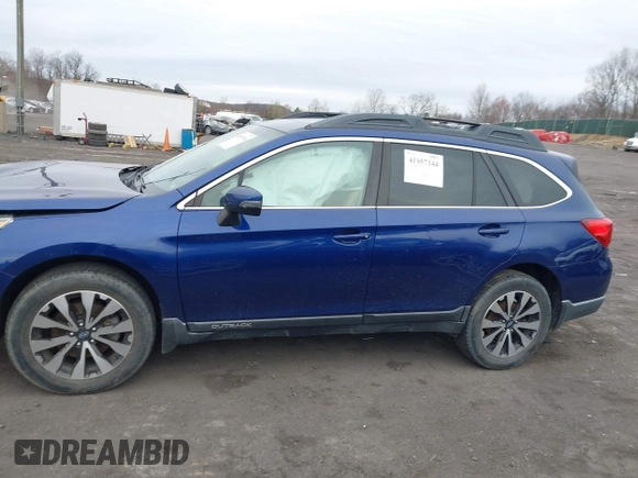 2015 Subaru Outback Limited with VIN 4S4BSBNC7F3323448, listed as a IAAI auction lot 41957344 with 121,034 mi miles and . Bid and sale history available at DreamBid. Image 14.