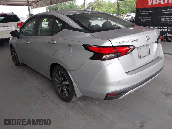 2021 Nissan Versa SV with VIN 3N1CN8EV4ML858875, listed as a IAAI auction lot 42470930 with 11,908 mi miles and . Bid and sale history available at DreamBid. Image 3.