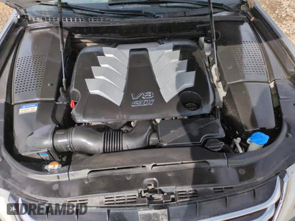 2013 Hyundai Equus Signature with VIN KMHGH4JH5DU058831, listed as a Copart auction lot 51623045 with 164,524 mi miles and Salvage Title. Bid and sale history available at DreamBid. Image 11.