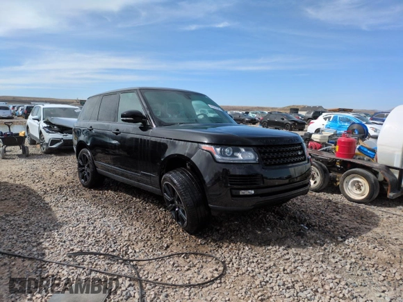 2015 Land Rover Range Rover HSE with VIN SALGS2VF5FA208727, listed as a Copart auction lot 47662585 with 119,862 mi miles and Salvage title. Bid and sale history available at DreamBid. Image 4.