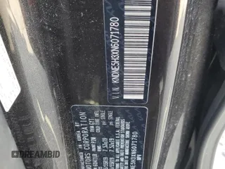 2022 Kia Carnival SX Prestige with VIN KNDNE5H3XN6071780, listed as a Copart auction lot 46514005 with 70,974 mi miles and Salvage Title. Bid and sale history available at DreamBid. Image 14.