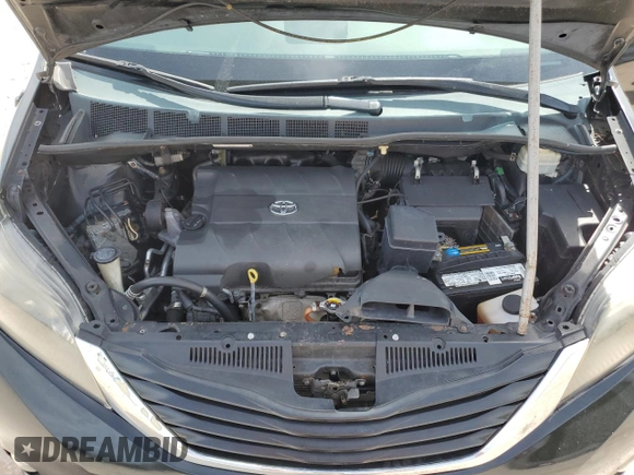 2014 Toyota Sienna SE with VIN 5TDXK3DC7ES440493, listed as a Copart auction lot 49778085 with 154,354 mi miles and Salvage Title. Bid and sale history available at DreamBid. Image 12.