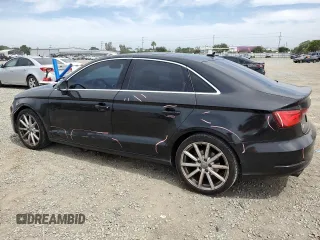 2015 Audi A3 Premium Plus with VIN WAUCCGFFXF1004887, listed as a Copart auction lot 56166895 with 140,022 mi miles and Salvage title. Bid and sale history available at DreamBid. Image 2.
