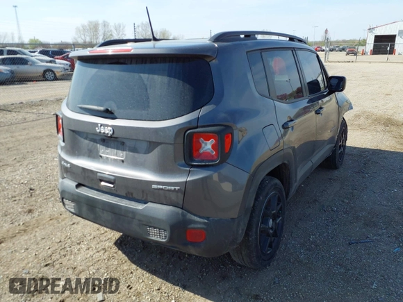 2019 Jeep Renegade Sport z VIN ZACNJBAB3KPK22038, wystawiony jako IAAI lot #42055822 z przebiegiem 75 845 mil mil oraz . Historia ofert i sprzedaży dostępna na DreamBid. Obrazek 4.