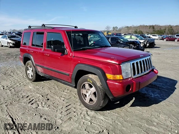 2009 Jeep Commander Sport with VIN 1J8HH48K49C558169, listed as a Copart auction lot 42784775 with 191,488 mi miles and Salvage title. Bid and sale history available at DreamBid. Image 11.
