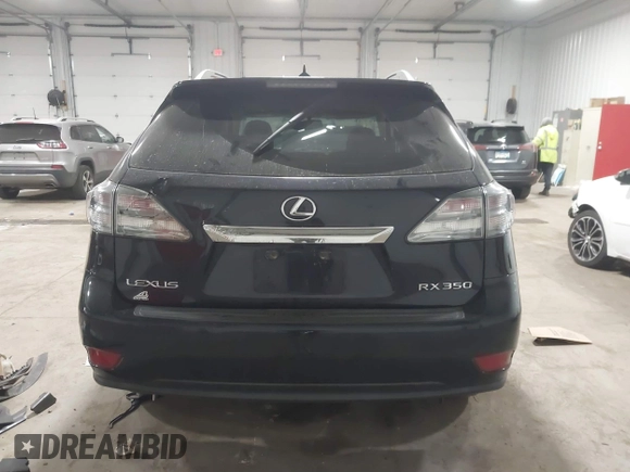 2010 Lexus RX 350 with VIN 2T2BK1BA7AC033174, listed as a IAAI auction lot 41829351 with 0 mi miles. Bid and sale history available at carsss.com. Image 15.