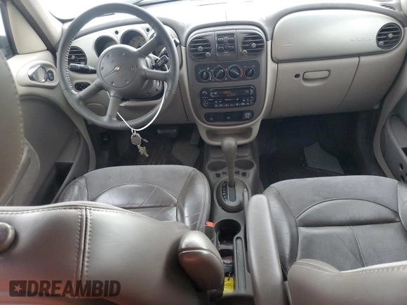 2002 Chrysler PT Cruiser Limited with VIN 3C8FY68B22T329329, listed as a Copart auction lot 60836885 with 99,398 mi miles and Salvage title. Bid and sale history available at DreamBid. Image 8.