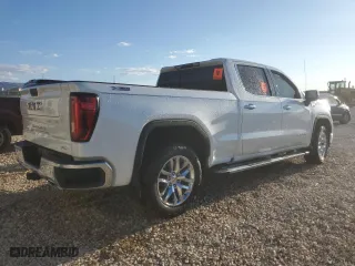 2020 GMC Sierra 1500 SLT with VIN 3GTU9DET0LG403221, listed as a Copart auction lot 67690814 with 0 mi miles and Salvage Title. Bid and sale history available at carsss.com. Image 3.