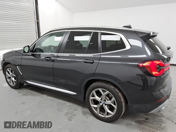 2024 BMW X3 sDrive30i with VIN 5UX43DP0XR9X11878, listed as a Copart auction lot 49742675 with 24,951 mi miles and Clean Title. Bid and sale history available at DreamBid. Image 2.