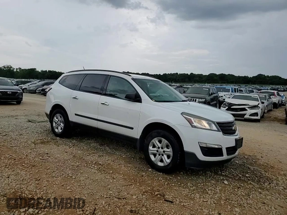 2017 Chevrolet Traverse LS with VIN 1GNKRFEDXHJ308125, listed as a Copart auction lot 60843655 with 139,892 mi miles and Salvage title. Bid and sale history available at DreamBid. Image 14.