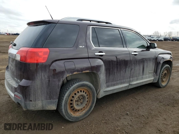 2011 GMC Terrain SLT-2 with VIN 2CTFLXE59B6426718, listed as a Copart auction lot 48735955 with 246,376 mi miles and Salvage Title. Bid and sale history available at carsss.com. Image 3.