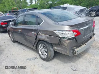 2015 Nissan Sentra SV z VIN 3N1AB7APXFY244338, wystawiony jako IAAI lot #42182605 z przebiegiem 166 366 mil mil oraz . Historia ofert i sprzedaży dostępna na DreamBid. Obrazek 3.