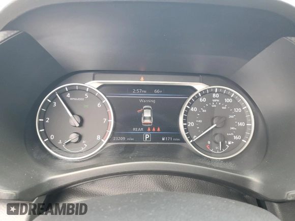 2024 Nissan Sentra SV with VIN 3N1AB8CV9RY270628, listed as a Copart auction lot 54660855 with 23,209 mi miles and Salvage Title. Bid and sale history available at DreamBid. Image 9.