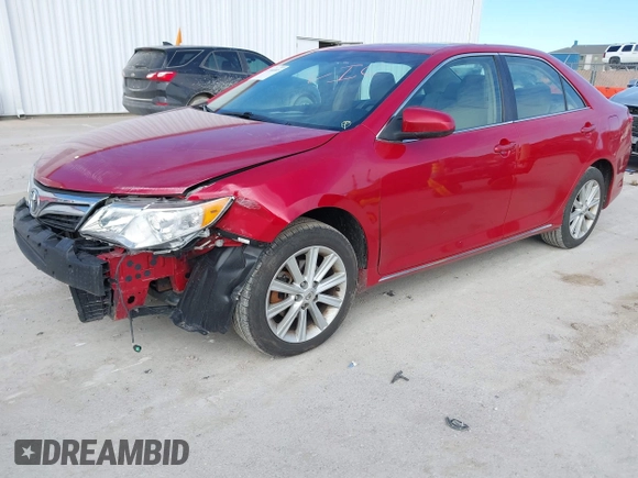 2012 Toyota Camry SE with VIN 4T1BK1FK6CU507625, listed as a IAAI auction lot 41744165 with 127,269 mi miles. Bid and sale history available at carsss.com. Image 2.
