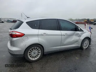 2013 Ford C-Max SE with VIN 1FADP5AU1DL500772, listed as a Copart auction lot 55602925 with 118,051 mi miles and Salvage Title. Bid and sale history available at DreamBid. Image 3.