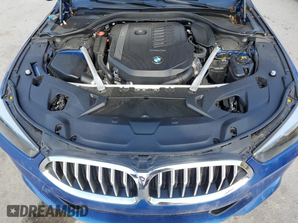 2020 BMW 8 Series 840i with VIN WBAGV2C01LCD29736, listed as a Copart auction lot 57632994 with 36,157 mi miles and Salvage Title. Bid and sale history available at DreamBid. Image 11.