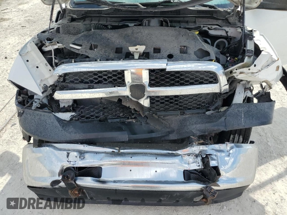 2017 Ram 1500 Tradesman with VIN 3C6JR6DG7HG687190, listed as a Copart auction lot 43698295 with 23,997 mi miles and Salvage title. Bid and sale history available at DreamBid. Image 11.