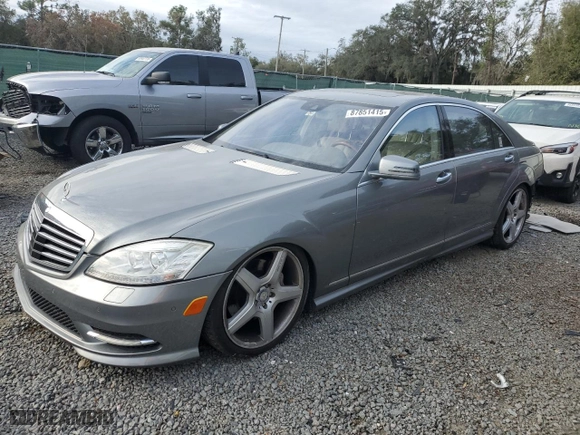 2013 Mercedes-Benz S-Class S 550 with VIN WDDNG7DB7DA511135, listed as a Copart auction lot 87851415 with 177,795 mi miles and Salvage Title. Bid and sale history available at carsss.com. Image 1.