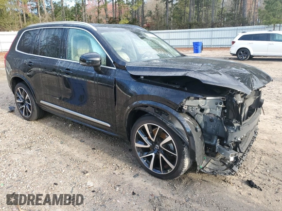 2023 Volvo XC90 Plus with VIN YV4062PN5P1977485, listed as a Copart auction lot 49972685 with 15,162 mi miles and Salvage title. Bid and sale history available at DreamBid. Image 4.