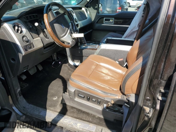 2013 Ford F-150 XL with VIN 1FTFW1ET8DFC43527, listed as a Copart auction lot 59444235 with 93,588 mi miles and Salvage title. Bid and sale history available at DreamBid. Image 7.