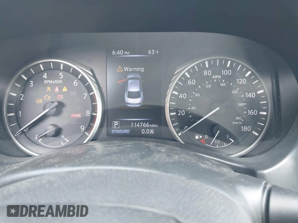 2018 Infiniti Q50 Luxe с VIN JN1EV7AP0JM355839, выставлен на аукционе IAAI как лот 42147396 с пробегом 114 766 миль миль и . История ставок и продаж доступна на DreamBid. Изображение 7.