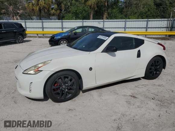 2016 Nissan 370Z z VIN JN1AZ4EH3GM931338, wystawiony jako Copart lot #43291955 z przebiegiem 69 843 mil mil oraz Szkoda całkowita • Salvage title. Historia ofert i sprzedaży dostępna na DreamBid. Obrazek 1.