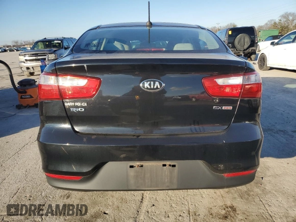 2017 Kia Rio EX with VIN KNADN4A32H6072178, listed as a Copart auction lot 88230125 with 87,529 mi miles and Salvage Title. Bid and sale history available at carsss.com. Image 6.
