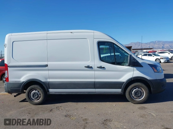 2020 Ford Transit Cargo with VIN 1FTBR1C8XLKA03938, listed as a IAAI auction lot 41818324 with 125,915 mi miles. Bid and sale history available at carsss.com. Image 13.
