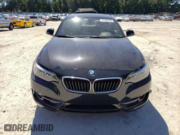 2016 BMW 2 Series 228i with VIN WBA1F9C54GV546387, listed as a Copart auction lot 72488443 with 50,127 mi miles. Bid and sale history available at carsss.com. Image 5.
