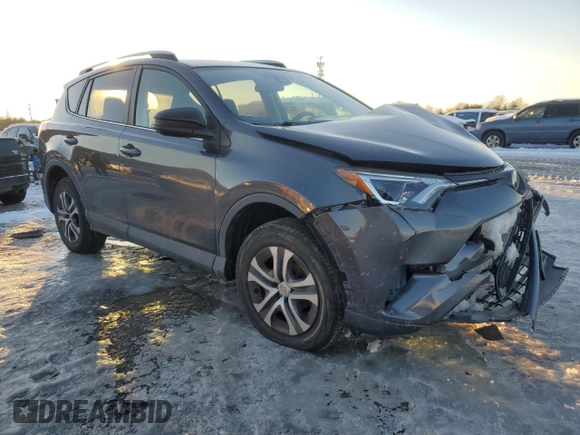 2017 Toyota RAV4 LE with VIN JTMBFREV9HJ137864, listed as a Copart auction lot 87593755 with Not Provided miles and Salvage Title. Bid and sale history available at carsss.com. Image 4.