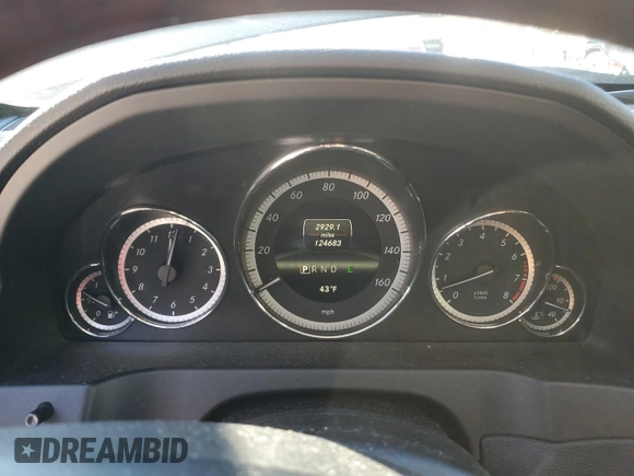 2013 Mercedes-Benz E-Class E 350 with VIN WDDKJ8JB1DF190193, listed as a Copart auction lot 87911585 with 124,683 mi miles and Salvage Title. Bid and sale history available at carsss.com. Image 9.