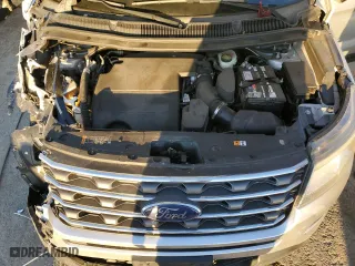 2016 Ford Explorer with VIN 1FM5K7B83GGB71754, listed as a Copart auction lot 43827485 with 103,392 mi miles and Salvage Title. Bid and sale history available at carsss.com. Image 12.