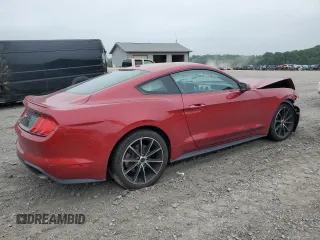2020 Ford Mustang EcoBoost with VIN 1FA6P8TH5L5129757, listed as a Copart auction lot 62587375 with 35,272 mi miles and Salvage title. Bid and sale history available at DreamBid. Image 3.